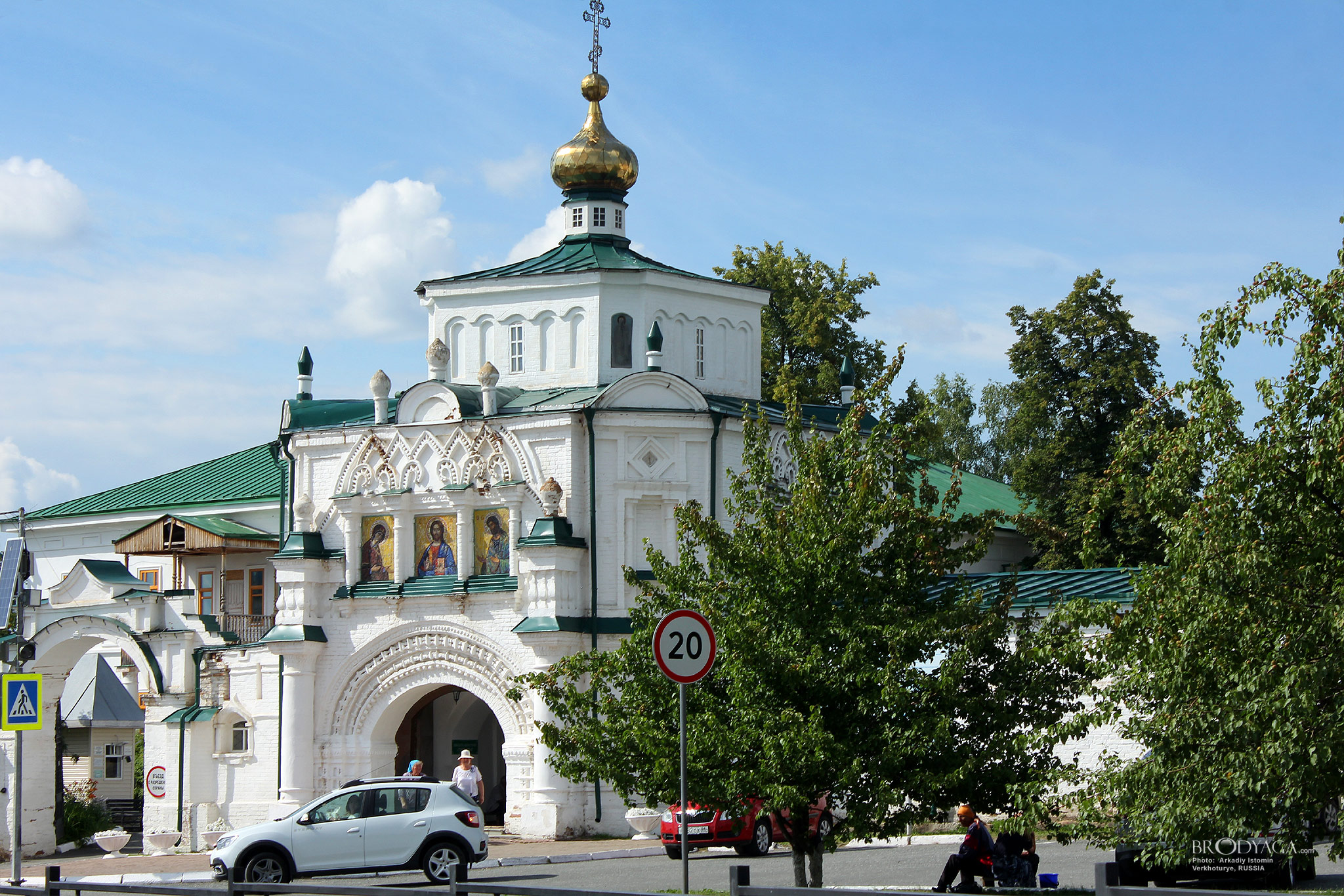 Надвратная церковь Симеона и Анны , Николаевский монастырь, Верхотурье (Verkhoturye)